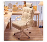 ZYSKABQ Silla de Escritorio de Oficina en el hogar ergonómico de Cuero con Cuero con Ruedas giratorias y raíces Octopus Feet