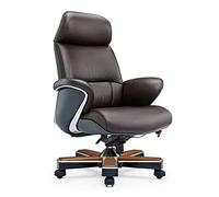 ZYSKABQ Silla de Escritorio Ejecutivo de Cuero de Alto Grado para una Elegante Comodidad y Experiencia en la Oficina de Lujo Octopus Feet