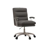 ZYSKABQ Silla de Escritorio giratoria de Cuero de PU Moderno para la Oficina en casa Silla de computadora de tocador ergonómico en la Mitad de la Espalda para Ahorro de Espacio Octopus Feet
