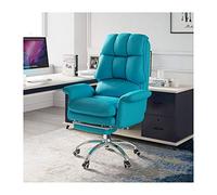 ZYSKABQ Silla de Escritorio giratoria ejecutiva con tapicería de Cuero de PU, Silla de Trabajo Comercial para redacción de Juegos y Uso en la Oficina en casa Octopus Feet