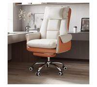 ZYSKABQ Silla de Oficina de Cuero PU Grande y Alta de Lujo con diseño ergonómico de diseño anchado Octopus Feet