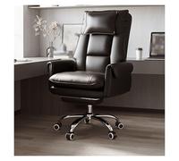 ZYSKABQ Silla de Oficina de Cuero PU Grande y Alta de Lujo con diseño ergonómico de diseño anchado Octopus Feet