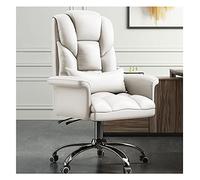 ZYSKABQ Silla de Oficina ejecutiva de Cuero de Cuero ergonómico PU con Silla de Oficina de Altura Ajustable de balanceo Giratorio y Silla de Oficina Rosa Octopus Feet