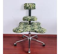 ZYSKABQ Silla de Oficina ergonómica con Patas Cruzadas con diseño Cruzado de Rodillas Acolchado y Soporte Giratorio para Rodillas con Engranajes Ajustables para el hogar/la Oficina Octopus Feet