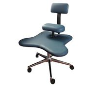 ZYSKABQ Silla de Oficina ergonómica con Patas Cruzadas con diseño Cruzado de Rodillas Acolchado y Soporte Giratorio para Rodillas con Engranajes Ajustables para el hogar/la Oficina Octopus Feet