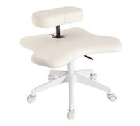 ZYSKABQ Silla de Oficina ergonómica con Patas Cruzadas y Ruedas, Asiento para Ordenador de casa, para meditación y Yoga, Taburete rodante para arrodillarse, Silla de Escritorio Octopus Feet