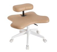 ZYSKABQ Silla de Oficina ergonómica con Patas Cruzadas y Ruedas, Asiento para Ordenador de casa, para meditación y Yoga, Taburete rodante para arrodillarse, Silla de Escritorio Octopus Feet