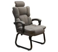 ZYSKABQ Silla de Oficina ergonómica para Juegos con reposacabezas y Respaldo Ajustables para la Oficina en el hogar Silla de Escritorio ejecutiva cómoda para Ocio Sofá reclinable en Negro Ideal para