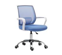 ZYSKABQ Silla de Oficina giratoria de Malla con Soporte Lumbar de reposabrazos fijos y Acabado Morado Ideal para Salas de conferencias y escritorios de computadora Octopus Feet