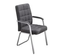 ZYSKABQ Silla de recepción de invitado de Tela ergonómica con reposabrazos para el Lobby de la Escuela de Oficina Uso Comercial (Azul) Octopus Feet