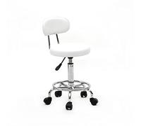 ZYSKABQ Silla de Rodadura Redonda de Oficina ergonómica con la línea de Soporte de Respaldo Diseño de diseño de Altura de redacción giratoria Ajustable Taburete Octopus Feet