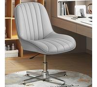 ZYSKABQ Silla de tocador giratoria Moderna de Cuero PU con diseño ergonómico para un Uso cómodo en la Oficina en casa Octopus Feet