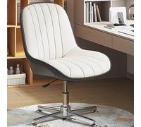 ZYSKABQ Silla de tocador giratoria Moderna de Cuero PU con diseño ergonómico para un Uso cómodo en la Oficina en casa Octopus Feet