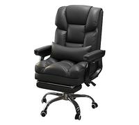 ZYSKABQ Silla ergonómica de Escritorio para Ordenador con Respaldo Alto y reposabrazos de Metal para Adultos, Ideal para Dormitorio o Sala de Estar (Nero) Octopus Feet
