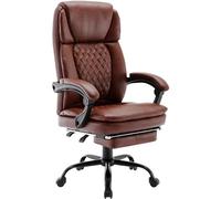 ZYSKABQ Silla ergonómica Moderna de Cuero PU para Juegos con ángulo Ajustable (90 165°), reposapiés reclinable y retráctil, Elegante y versátil Octopus Feet