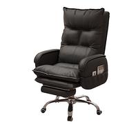 ZYSKABQ Silla ergonómica para Juegos con Respaldo Alto para Adultos Boss Lift Silla de Escritorio de Oficina con sillón de Metal para Dormitorio y Sala de Estar Opción de Color marrón Octopus Feet