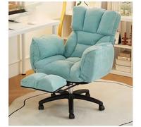 ZYSKABQ Silla ergonómica para Juegos con Ruedas, sillón reclinable para el hogar, Oficina, computadora, Estudio, Sala de Estar, Asiento de Escritorio con Acento Gris Octopus Feet