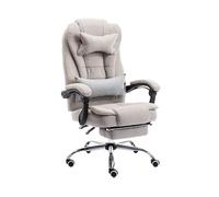 ZYSKABQ Silla reclinable giratoria de Moda reposabrazos con reposapiés y diseño ergonómico (Blanco) Octopus Feet