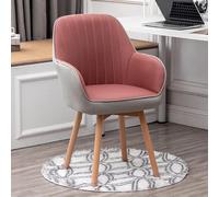 ZYSKABQ Sillón de Terciopelo Mid Century para tocador, cómoda Silla tapizada con Base giratoria de Madera, Bonito diseño Moderno (Azul) Octopus Feet