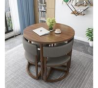 ZYSKABQ Tabla de recepción Redonda Moderna y Silla Establecida para pequeñas reuniones de oficinas y negociaciones de Ventas Octopus Feet