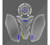 ZYSM Adhesivo Para Depósito De Combustible De Motocicleta Protector De Almohadilla De Depósito Antirayaduras Para Y&amaha YZF R6 YZFR6 2008-2015 Adhesivos tanque(Color 9)