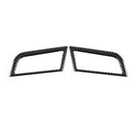 ZYSM Adhesivo Para El Interior Del Vehículo Molduras De Las Salidas De Aire Izquierda Derecha Del Salpicadero Para Ford Para Mustang GT 2015-2021 Pegatinas Interiores(Negro)