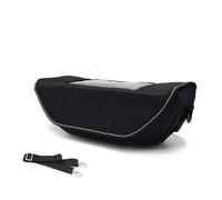 ZYSM Bolsa para Manillar De Motocicleta para CB500X CB500F CB125F, Bolsa Impermeable para Manillar De Navegación, Paquete De Herramientas Bolsa Sillín(Negro 4)