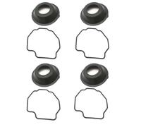 ZYSM Kit De Reparación De Carburador De Motocicleta para Yamaha Virago XV400 XV535 Vmax1200 XV 400 535 Vmax 1200 Piezas De Junta De Aguja Flotante Piezas de carburadores(4 Juntas)