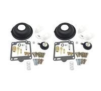 ZYSM Kit De Reparación De Carburador para Yamaha Virago XV750 1988-1997 XV1100 1988-1999 Piezas De Reconstrucción De Carburador Junta De Flotador Piezas de carburadores(Conjunto 1)