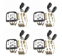 ZYSM Kit De Reparación Y Reconstrucción De Carburador para Yamaha XJR 400 1994-1999. Piezas De Membrana De Vacío, Diafragma Y Flotador. Piezas de carburadores(Conjunto 5)