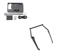 ZYSM Soporte para Teléfono Móvil De Motocicleta para NC700D NC750D NC700 NC750 D 2014-2020 Soporte para Teléfono con Navegación GPS Soporte de navegación GPS(Black 12mm Set 2)