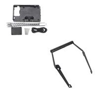 ZYSM Soporte para Teléfono Móvil De Motocicleta para NC700D NC750D NC700 NC750 D 2014-2020 Soporte para Teléfono con Navegación GPS Soporte de navegación GPS(Black 22mm Set 2)