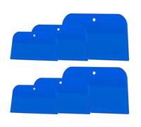 ZYSY Body Filler Spreaders, 6 unidades Automotive Body Fillers Hard Plastic Spreaders Auto Body Spreaders for Applying Fillers Putties Glazes Caulks and Paint (azul)