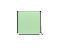 ZythrXLate Pared divisoria para Escritorio Student Study Partition Board tee-Sided U-aped Exam Immersive Learning Desk Lunch Eating Separation Plastic Material(Green 30 * 30 [2-Seater])