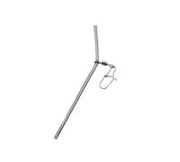 ZythrXLate Tubos antienredos, 5/10 piezas de conectores de equilibrio de pesca para abordar el alimentador antienredos, tubo de latón para peces ligeros, 5/7/9 cm (7 cm, 5 unidades)