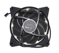 zyvpee® MF120R rojo 650-1600RPM 12cm 12V 0.37A DF1202512RFMN 120mm 4Wire con ventilador LED rojo