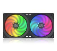 Zyvpee® MFX-B2D2-18NPA-R1 MasterFan SF240R ARGB - Ventilador de gestión de cables y control PWM