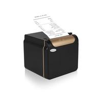 ZYWELL Impresora térmica de recibos de 58 mm/80 mm, impresora POS de cocina con cortador automático, alarma audiovisual, salida de papel frontal, soporte para cajón de efectivo, interfaz Ethernet