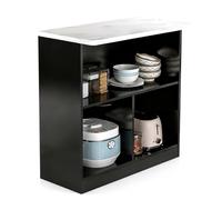 ZYWMZJ Armario De Cocina, con Gran Espacio De Almacenamiento, Mueble Almacenaje Auxiliar, con Encimera, Bajo, para Cocina, Entrada, Dormitorio(80cm)
