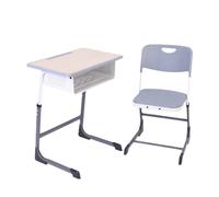 ZYWMZJ Escritorio Y Silla Ajustables For Niños con Cajón, Portalápices Y Ganchos: Ideal For El Hogar, El Aula Y Clases Particulares.(Blue)