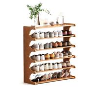 ZYWMZJ Mueble Zapatero,6 Compartimentos Armario para Dormitorio,Estante Apilable,Zapateros Estrecho,para Pasillo,Salón(50cm)