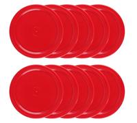 ZYWQ Juego de 2 empujadores de hockey de aire y 4 discos para mini mesas, accesorios de repuesto (discos)