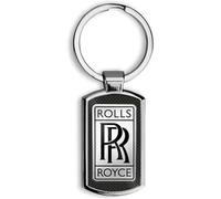 ZYWQSB66 Llavero con Logotipo de Coche, para Rolls-Royce Ghost Cullinan Phantom Dawn, Llavero de Aleación, Accesorios para Coche,C