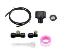 ZYWUOY Accesorios de alimentación de clorador, piezas dispensadoras de productos químicos para piscina, kit de prevención de reflujo para CL200 CL220, montaje de conexión de plástico ABS con tubo de