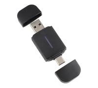 ZYWUOY Adaptador inalámbrico para carplay para Android, dongle USB 2 en 1 con BT 5.0 y 5G WiFi para coches OEM, y Play Black Box