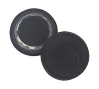 ZYWUOY Almohadillas de repuesto para jabra para evolve serie 75, cojines de espuma viscoelástica de cuero de proteína premium, accesorios de almohadillas negras para auriculares