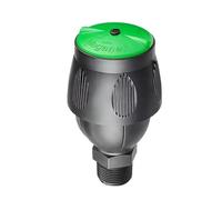 ZYWUOY Aspersor de trípode giratorio, sistema de riego de jardín de acero inoxidable ajustable de 360° para césped de gran área, base de metal con conector rápido