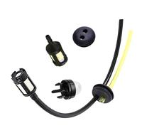 ZYWUOY Conjunto de línea de combustible con filtro y ojal para recortadora de cuerdas Titan de 2 tiempos, modelos TTL488GDO y TTK587GDO