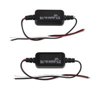 ZYWUOY Convertidor reductor de voltaje CC, regulador reductor de 12 V a 5 V, 2,5 A, IP67, impermeable, para carrito de golf, EV solar, paquete de 2