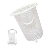ZYWUOY Filtro de repuesto para cesta de skimmer Pentair 39303500 y V38-185 para sistemas de piscina y spa, recogedor de desechos de plástico blanco duradero compatible con skimmers estándar